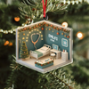 Personalized 2D Flat Acrylic Ornament Christmas Gift for Dental, Nurse, Teacher, Police LM32 895053