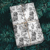 Dog Toile Fabri - Personalized Wrapping Paper Gift For Dog Lover CH07 896304