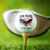 Patriotic 250th Anniversary God Bless America Eagle 1776–2026 Golf Ball TH10 169119