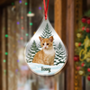 Custom Dog Cat Photo Christmas Acrylic Ornament TH10 896113