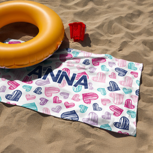 Personalized Beach Towel - Vacation Gear - For Beach, Pool, Camp, Vacation - Customize with Name HO82 894160