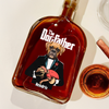 Custom Dog Photo The Dogfather Whiskey Bottle Dog Lovers Gift HO82 894046