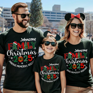 Making Memories Together - Personalized Shirt Christmas Gift For Family HO82 900032