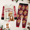 Custom Photo Merry Woofmas Sleepwear For Dog Lovers LM32 895581