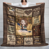 Just A Girl Who Loves Blanket Personalized For Book Lovers, Bookworm HO82 894444