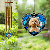 Custom Photo Forever In Our Hearts Memorial Acrylic Wind Chimes HA75 892726