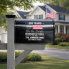 America 250th Anniversary We The People Personalized Mailbox Decal HA75 898994