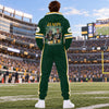 Custom Photo Football Onesie Pajamas - Football Player Gift HO82 903702