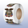 America 250th Anniversary Patriotic Roll Sticker CH07 910600