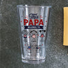 Personalized This Dad Belongs To Beer Glass - Father's Day Gift For Husband, Dad, Grandpa CH07 911396