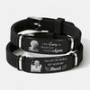 Custom Photo I Am Always With You Memorial Wristband Bracelet - Personalized Sympathy Gift LM32 669627