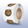 America 250th Anniversary Roll Sticker CH07 910596