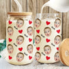 Custom Funny Baby Face Glass Can Father's Day Gift Mother's Day Gift CH07 895662