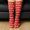 Custom Puppy Photo The Dog Father with Pawprints Design - Personalized Socks LM32 897279