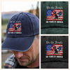 Patriot We The People 250 Years of America 1776-2026 Washed Denim Baseball Cap HA75 920318