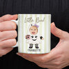 Custom Cute Baby Face Little Boo - Funny Halloween Print Full Mug LM32 669559