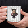 Custom Cute Baby Face Little Boo - Funny Halloween Print Full Mug LM32 669559