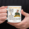 Custom Photo Funny Dad Acronym Mug, Joke Gift for Dad, Father's Day LM32 669085