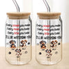 Personalized Gift Every Snack You Make We'll Be Watching You Glass Can With Lid LM32 893185