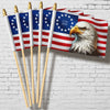 Betsy Ross 1776 2026 Flag, Patriotic with Eagle Handheld American Flag HO82 902918