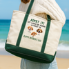 Custom Photo Admit It Life Would Be Boring Without Me Happy Mother's Day Printed Monogram Beach Bag HO82 902022