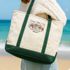 Custom Photo Happy Mother's Day To Mom Monogram Beach Bag, Personalized Gift for Mom HO82 902016