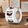 Patriotic 250th Anniversary God Bless America Eagle 1776–2026 Roll Sticker HO82 901000