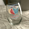 Custom Name The Heart Of The American Home Since 1776 Wine Glass Gift For Mother's Day LM32 897861