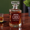Personalized Aged To Perfection Birthday Gift Decanter LM32 895861