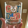 Custom Photo Best Cat Dad Whiskey Glass Gift For Father's Day, Cat Lovers HO82 894038