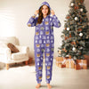 Custom Cat Face Photo Personalized Best Cat Dad Mom Onesie Pajamas CH07 896608