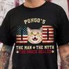Custom Photo Cat - Cat's Dad The Man The Myth The Dealer American Flag Dad Shirt HA75 892442