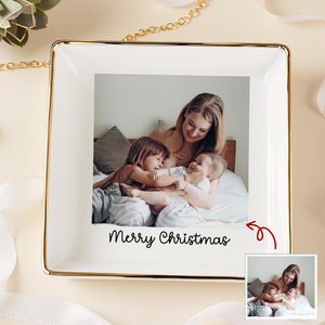 Custom Your Own Photo And Quote Jewelry Dish TH10 896545