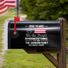 America 250th Anniversary We The People Personalized Mailbox Decal HA75 898994