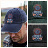 America 250 Firework Washed Denim Baseball Cap TH10 894647