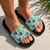 Custom Pet Face Tropical Fruit Slide Sandals Gift For Pet Lovers CH07 911616