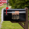 Personalized America 250th Birthday US Flag 250 Years We The People Mailbox Decal HO82 901028