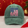 Free For America 250 Years Washed Denim Baseball Cap TH10 894593