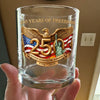 250 Years Of Freedom USA 250th Anniversary 1776-2026 Whiskey Glass CH07 911190