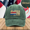 Custom Name America 250 Years Anniversary Embroidered Baseball Cap TH10 169499