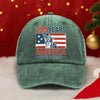 250 Years America 1776 - 2026 Washed Denim Baseball Cap HO82 894546