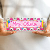 Personalized Teacher Acrylic Desk Name Plate Back to School Teacher Gift CH07 180026