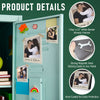 Custom Couple Photo Vintage 90s Personalized Acrylic Fridge Magnet Valentine Gift, Anniversary Gift HA75 920110
