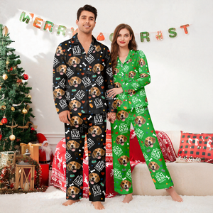 Custom Best Dog Mom Dog Dad Photo Personalized Pajamas Gift For Dog Lovers CH07 896498