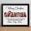 Custom Photo To Me You Are The World Merry Christmas Picture Frame Gift For Mom CH07 896222