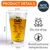 Personalized This Grandpa Belongs To Grandchildren Print Beer Glass HA75 892212