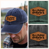 Custom Name Dad With Kid Denim Baseball Cap TH10 894027