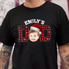 Custom Kid Face Dark Shirt Christmas Gift For Dad Mom HO82 894404
