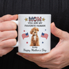 Custom You're My Favorite Flag America Accent Mug for Dog Lovers LM32 899129