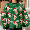 Custom Funny Face Christmas Ugly Sweater Family Gift For Family HA75 892894